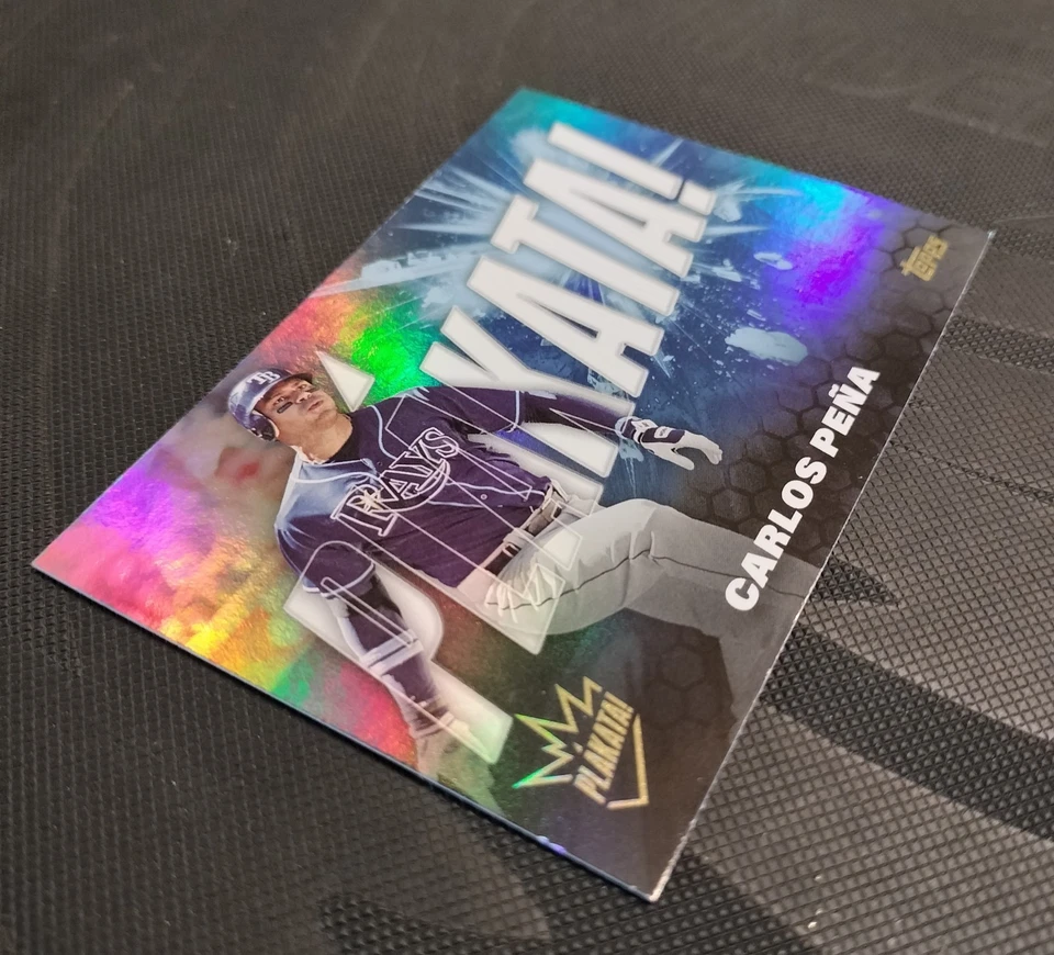 Cartel Carlos Peña 2025 Topps Serie 1 Foto 3 de 4