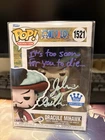 Funko One Piece Dracule Mihawk #1521 Signed & Quoted by John Gremillion, MAS COA
