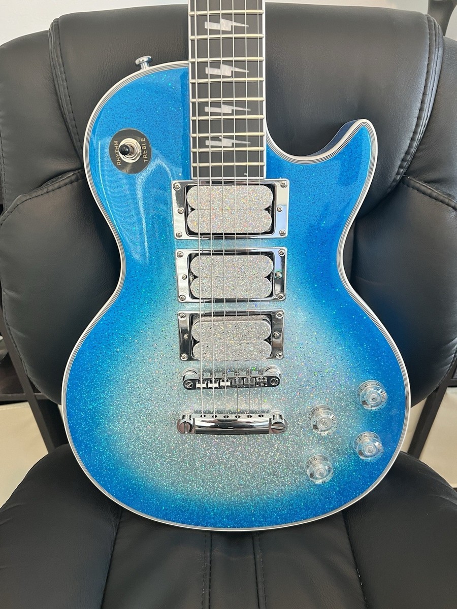 Gibson (Chibson) Ace Frehley Les Paul Standard Blue Sparkle