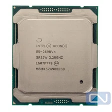 Intel Xeon E5-2698 v4 2.2GHz 50MB 9.6GT/s SR2JW 20 Core LGA2011-3 B Grade CPU