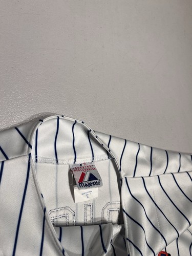 New York Mets Jersey Men’s XL Wright 5 Majestic Shirt Logo MLB Baseball VTG - Picture 7 of 12