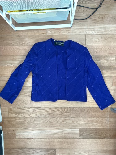 Vintage Louis Feraud Made For Helft’s Of Beverly Hills Jacket Wool WM EU Sz 44 - Picture 10 of 13