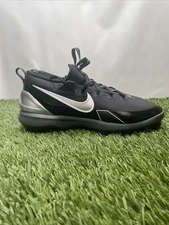New Nike Force Trout 9 Elite MCS Baseball Cleats Black FZ0884-001 Men Sz 11