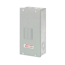 BR 70 Amp 2-Space 4-Circuit Indoor Main Lug Load Center with Surface Cover NEW
