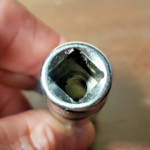 Snap On Tools FAM10E 10mm Metric Hex Bit Socket Driver 3/8" Drive USA Chrome - Bild 3 von 4