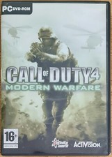 Call of Duty 4: Modern Warfare PC Windows 2007 European Version With Manual