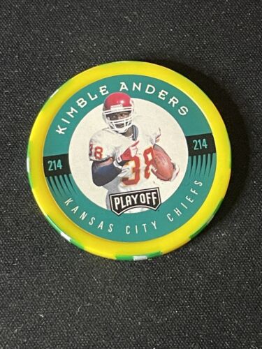 1997 Playoff First & Ten #214 Kimble Anders Chip Shots Yellow