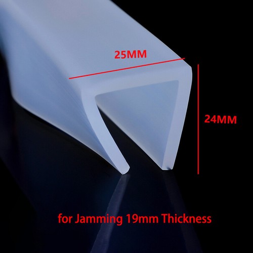 Silicone Rubber Edging Trim U-Shape Strip Edge Protector Window Door Sealing - Picture 47 of 73