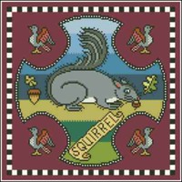 Arelate Studio Inspired By Mary Queen Of Scots Squirrel Cross Stitch Pattern Arelate Studio Inspired By Mary Queen Of Scots Squirrel Cross Stitch Pattern