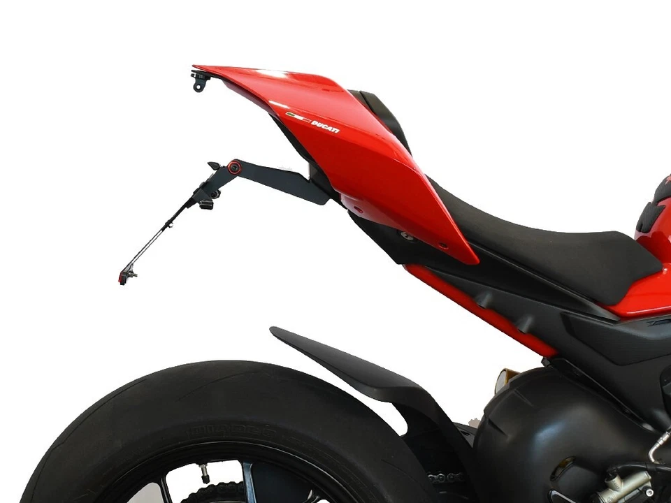 Support De Plaque Court Réglable Pour DUCATI PANIGALE V2/V4 2018-2024 | SEPTAR - Photo 2/4