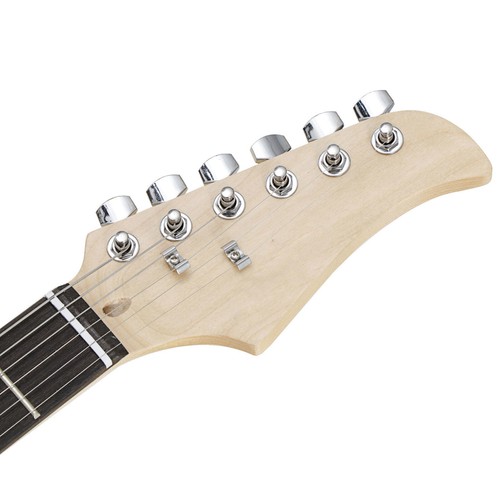 39" Full Size Electric Guitar New w/ 10w Amp+Gig Bag Case+Pick Pack Starter - Picture 10 of 25