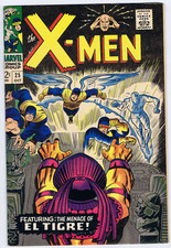 X-Men #25 Marvel 1966 '' The Menace of El Tigre !''
