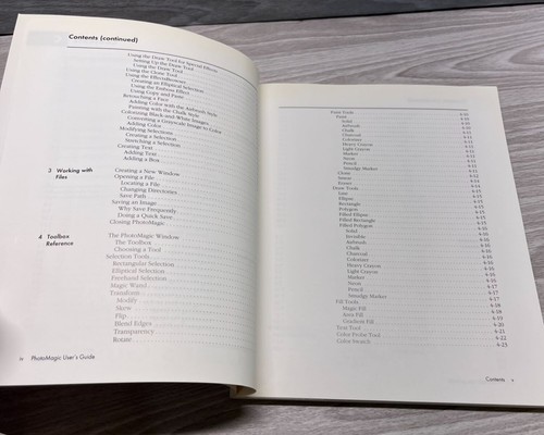 Micrographix Photomagic for Windows Users Guide 1992 Image Editing Reference - Picture 3 of 10