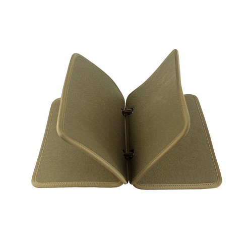 Libro de exhibición de parches tácticos de 4 páginas abatibles colección almacenamiento soporte para libros - Imagen 5 de 14