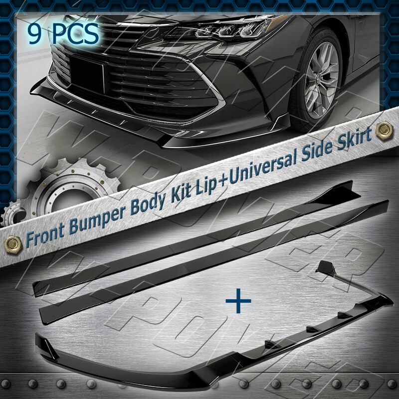 Side Skirts Extension Rocker Panels Lip Splitters For Honda Civic