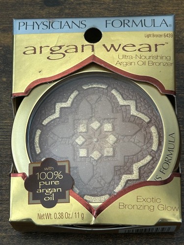 Physicians Formula Argan Wear Ultra-Nourishing Argan Oil Light Bronzer #6439 New - Picture 1 of 3