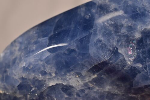 *BLUE CALCITE* Flame 11.9cm 839g Polished Tower Healing Crystal Calming Soothing - Bild 11 von 12