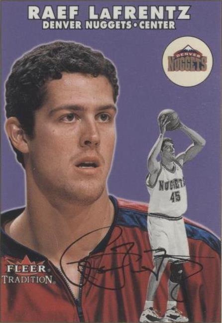 2000-01 Fleer Tradition Glossy - Raef LaFrentz #138 - 1 of 2