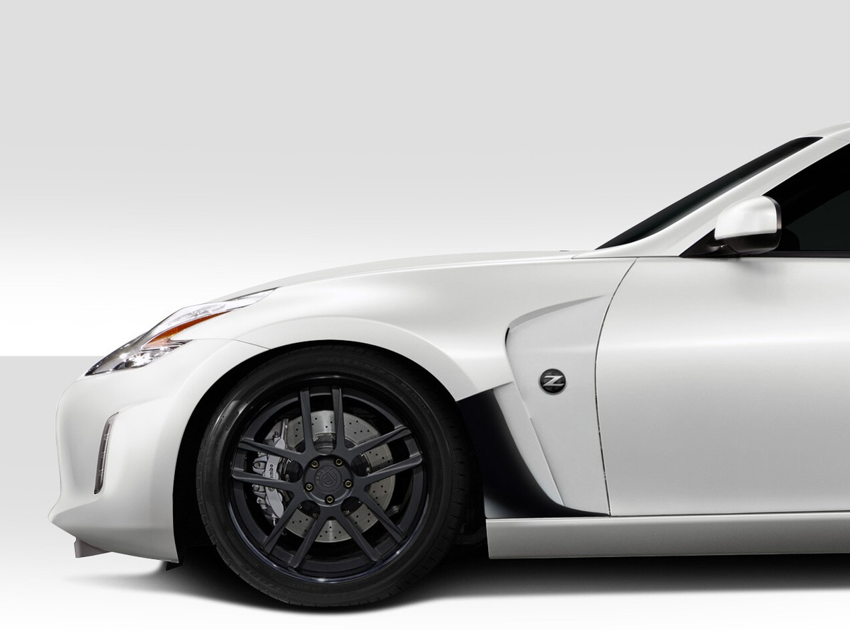 Duraflex CS-R Front Fenders - 4 Piece for 2009-2018 370Z Z34 Duraflex CS-R Front Fenders - 4 Piece for 2009-2018 370Z Z34
