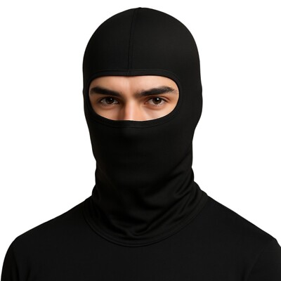 balaclava motorcycle helmet Alpinestars Men's Open Face Balaclava, Black, One Size Perfect for skiing ILM Motorcycle Balaclava Face Mask