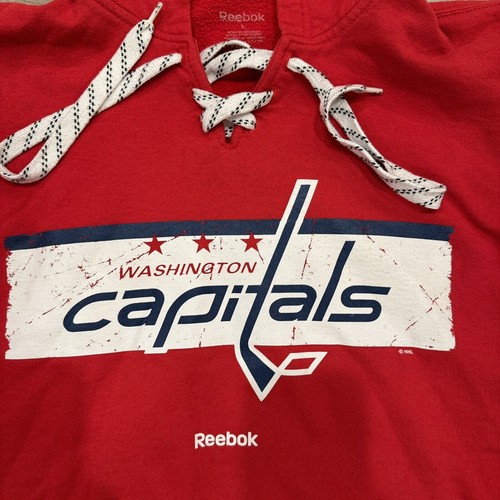 NHL Washington Capitals Oshie Reebok Sudadera con Capucha Grande Roja Adulto - Imagen 3 de 13