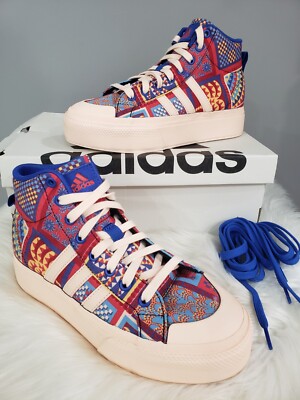 NEW SIZE 6.5 ADIDAS BRAVADA 2.0 MID PLATFORM shoes  IF9133 skateboard sneaker