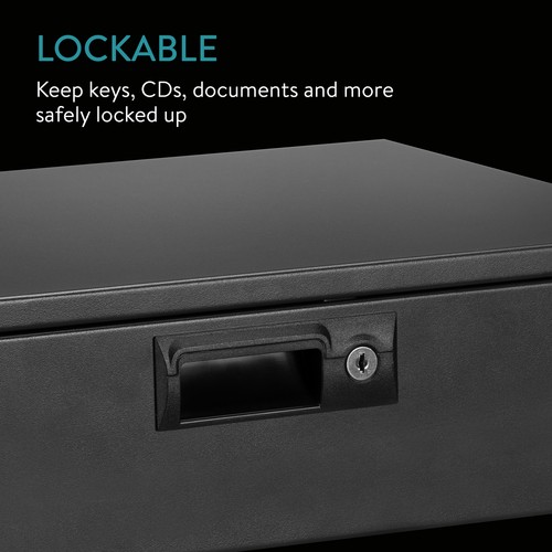 Cassetto per Armadio Rack 19" 3U - Ripiano Estraibile con Chiave per Server Rack - Photo 3/6