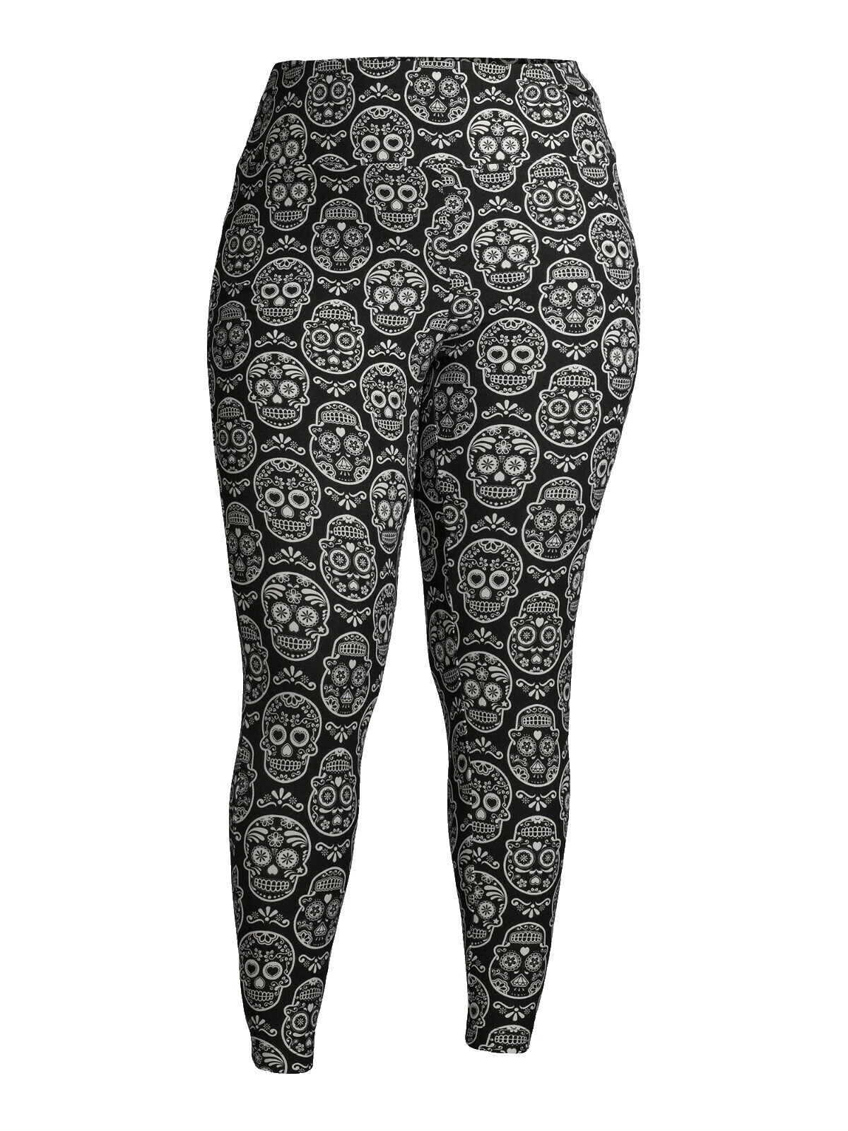 Leggings de Esqueleto de mistura de Algodão para mulheres
