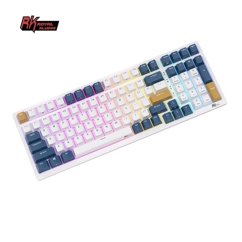 RK ROYAL KLUDGE RK98 RGB 100 Keys Hot Swappable Mechanical Gaming Keyboard - Picture 8 of 12