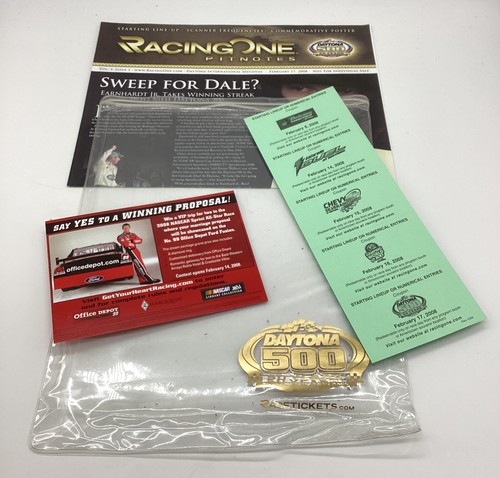 NASCAR~50th~Daytona 500~2008 Official Souvenir Program~New - Picture 4 of 5