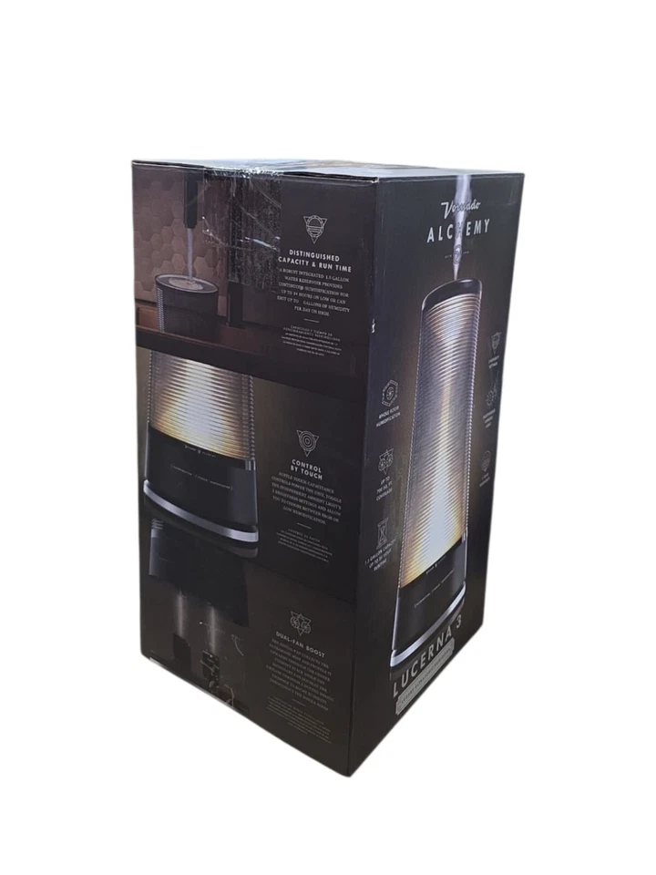 Vornado Lucerna 3 Ultrasonic Humidifier -Cool Mist -2 Settings -1.5L -28 Hr Run - Image 3 of 4