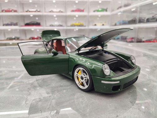 Porsche RUF SCR 2018 Diecast Model Car Vehicle Collection casi real escala 1:18 - Imagen 17 de 24