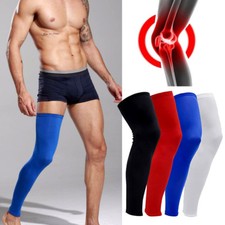 Compression Socks Knee Calf Support Stockings Leg Thigh Long Sleeves Men Women