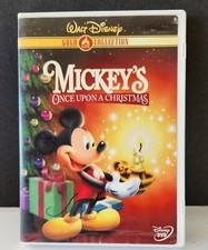 Disney Mickey's Once Upon A Christmas DVD Classic Gold Collection Vintage 1999 