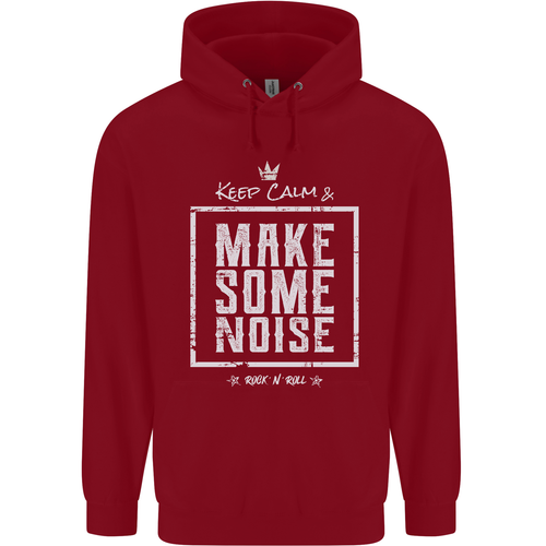 Rock n Roll Keep Calm & Make Some Noise Childrens Kids Hoodie - Picture 78 of 84
