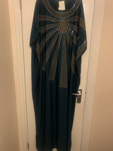 Beautiful Elegant Stones Kaftan Dress - Picture 2 of 10