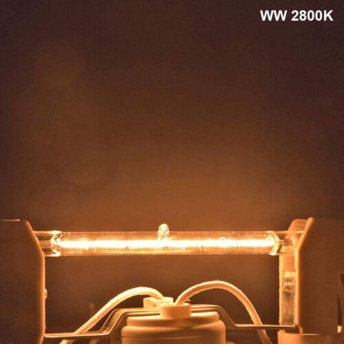 10X Light Bulb 120V 500W 500 Watt J Type T3 R7S 118mm Double Ended AJ# - Picture 7 of 11