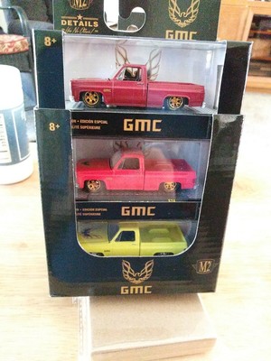 1/64th M2 Machines 1976 GMC Trans Am Square Body Truck Yellow 1/64th M2 Machines 1976 GMC Trans Am Square Body Truck Yellow