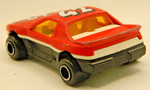 Majorette - # 206 PONTIAC FIERO Racer - Red & Black - Chipped - FRANCE - - Picture 4 of 6