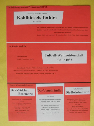 Nora - Verleihprogramm von 1962/63 - Picture 2 of 4
