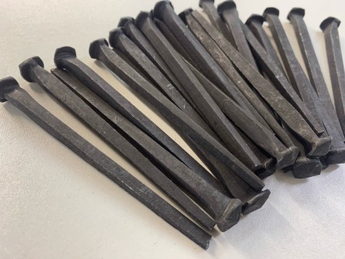 4" 100mm Rosehead Nails Traditional Black Cut Nails Rustic Vintage packs of 5 10 - Picture 10 of 16