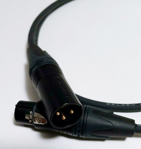 New Belden 1800F Balanced Audio Cable Neutrik XLR-F XLR-M Digital or Analog Use - Picture 2 of 8