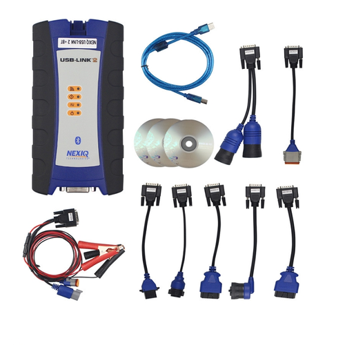 NEXIQ-2 Diagnostic-Tool Diesel Truck Scanner USB Bluetooth Link OBDII Heavy Duty - Picture 9 of 14