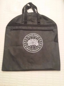 CANADA-GOOSE-Brand-Arctic-Program-Black-Garment-bag-JACKET-COAT-STORAGE-NEW