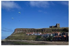Whitby, North Yorkshire coast, UK - 30" x 20" CANVAS - Landscapes of the UK