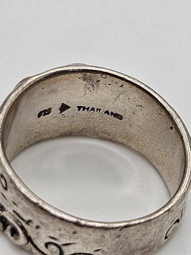 Silpada Sterling Silver Scroll Poseidon Band Ring Size 7 R2753 - Picture 8 of 10
