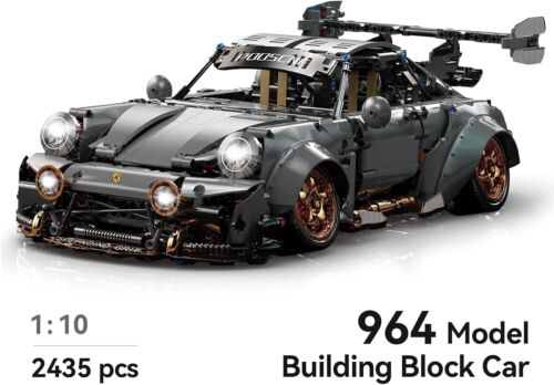 Rennwagen Bauspielzeug Set - 2435 Teile Porsche Modell Geschenk für Kinder & Erwachsene - Bild 4 von 11