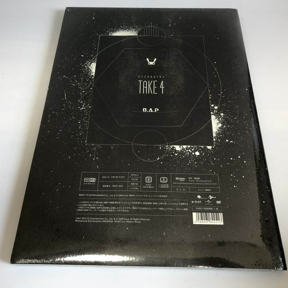 B.A.P『TAKE 4』&quot;1004&quot;+&quot;BADMAN&quot; [DVD+BOOK] B.A.P [ Recording Take 4 + DVD ] Photobook BAP 4th (limited