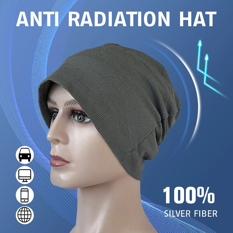 Unisex Anti Radiation Beanie Cap EMF Protection Hat Block Wifi 5G Microwave RF