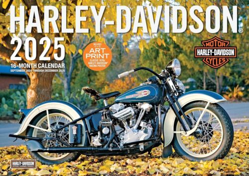2025 Harley-Davidson Motorcycles WALL Calendar road glide SALE - Picture 4 of 5